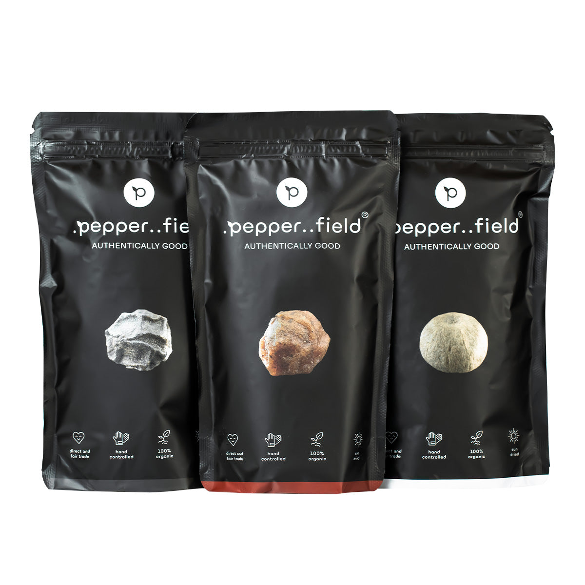 Kampot  black, red, and white pepper (3× 250 g)