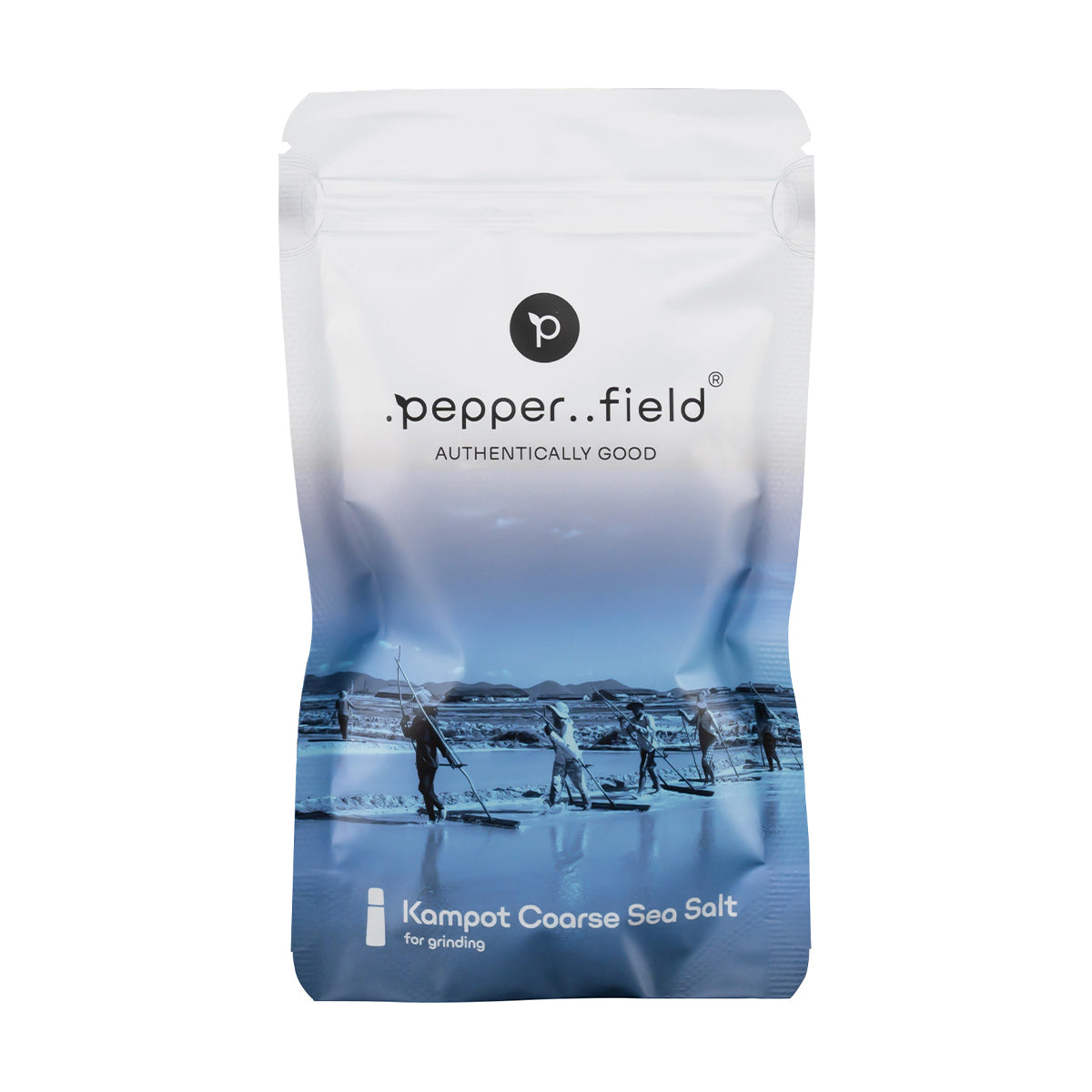 Coarse sea salt from Kampot suitable for a grinder 120 g
