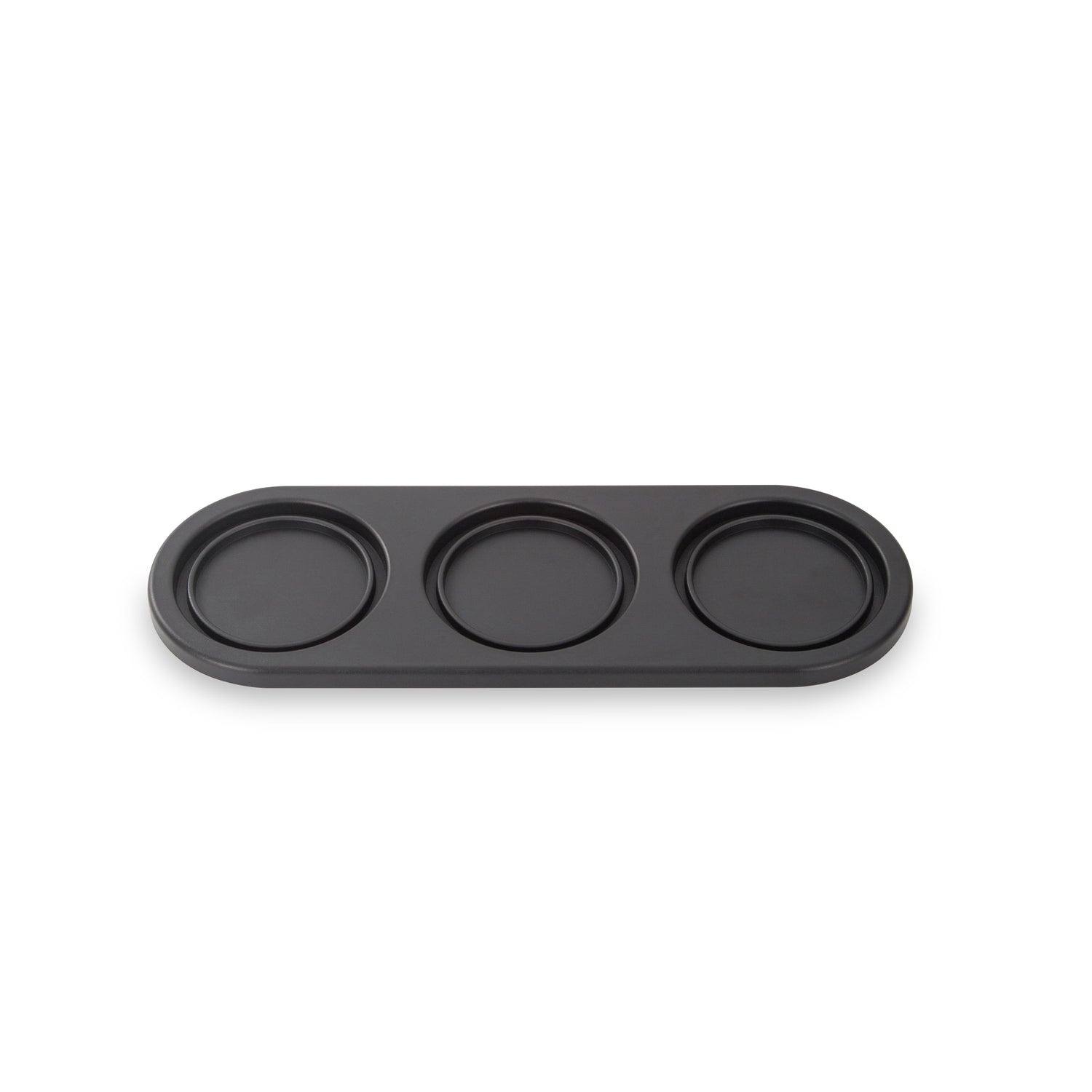 Socle FinaMill pour 3 réservoirs, noir