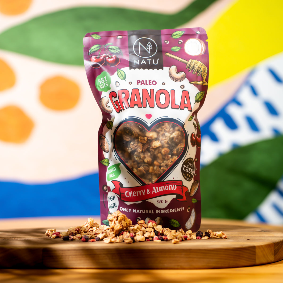 Paleo Granola Cherries and Almonds 370g