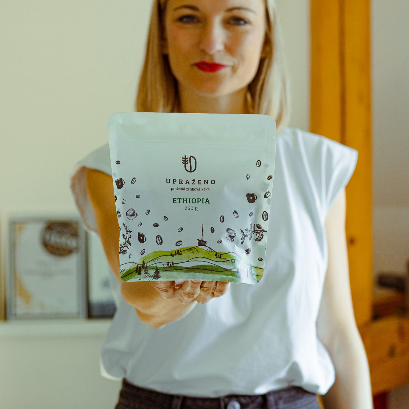 Zrnková káva Etiopia, 250g